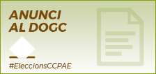 Anunci al DOGC
