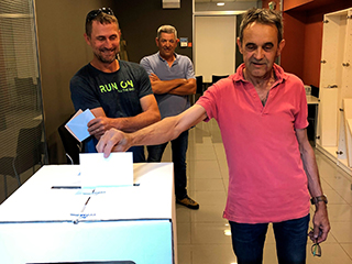 Imatge de les eleccions anteriors, celebrades l'any 2019